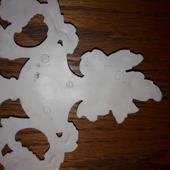 VINTAGE SYROCO MIRROR, VERY PRETTY, GOOD VINTAGE C - Picture 4 of 11